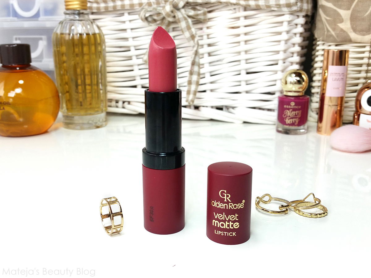 Golden rose 2024 velvet matte lipstick